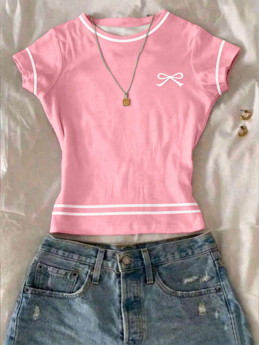 Tricou SHEIN, roz
