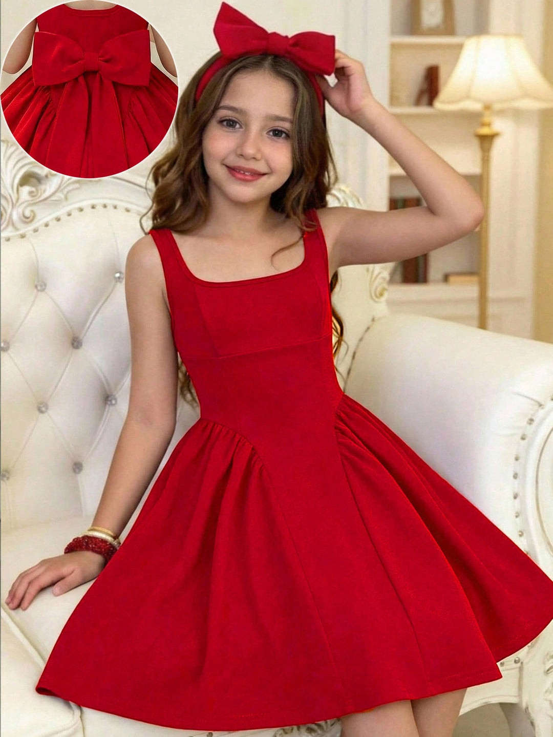 SHEIN ruha, piros