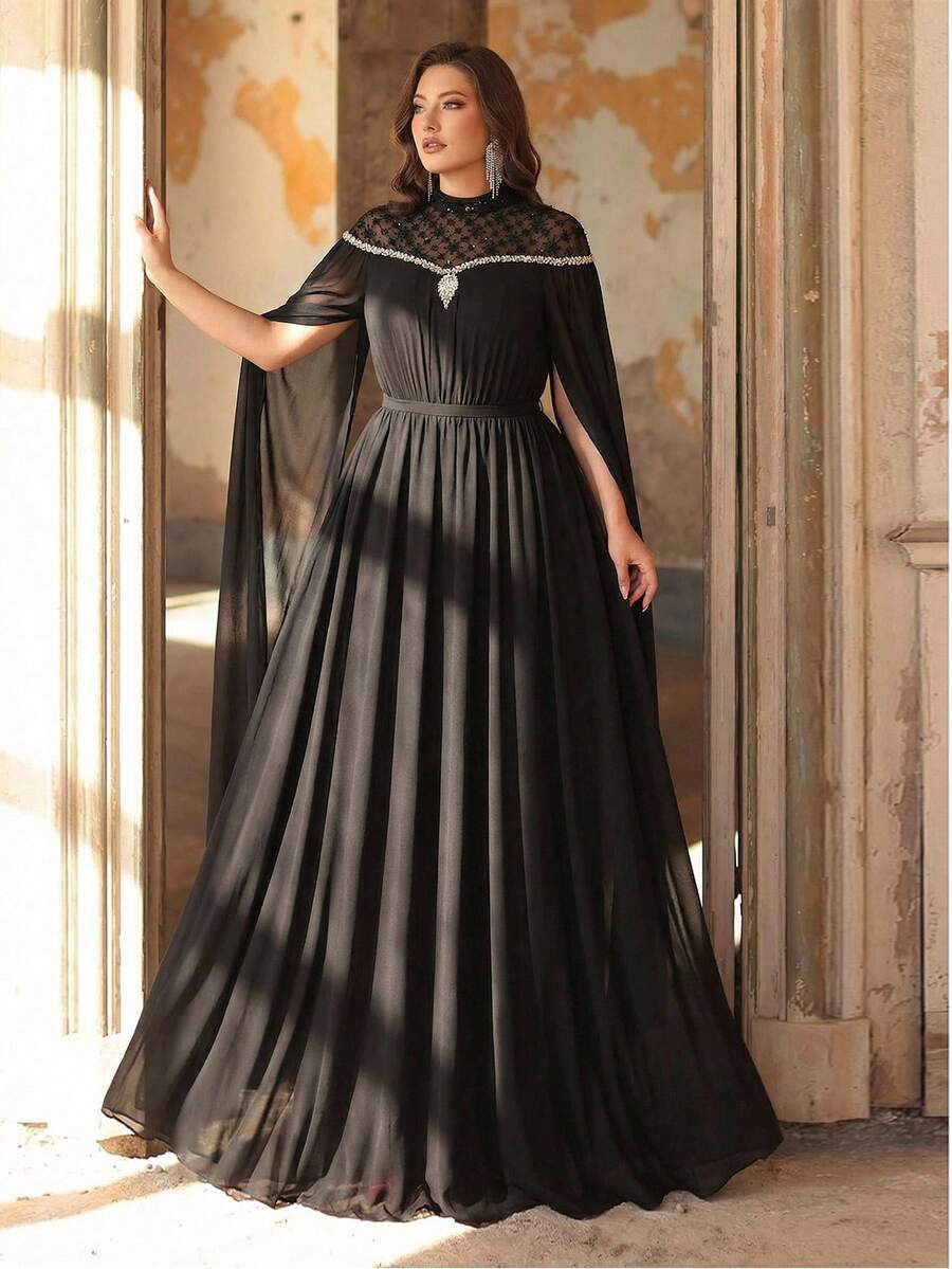 Rochie de ocazie SHEIN, negru