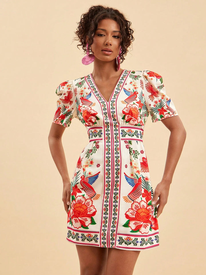 Rochie mini SHEIN, mix culori