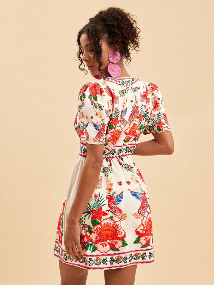 Rochie mini SHEIN, mix culori