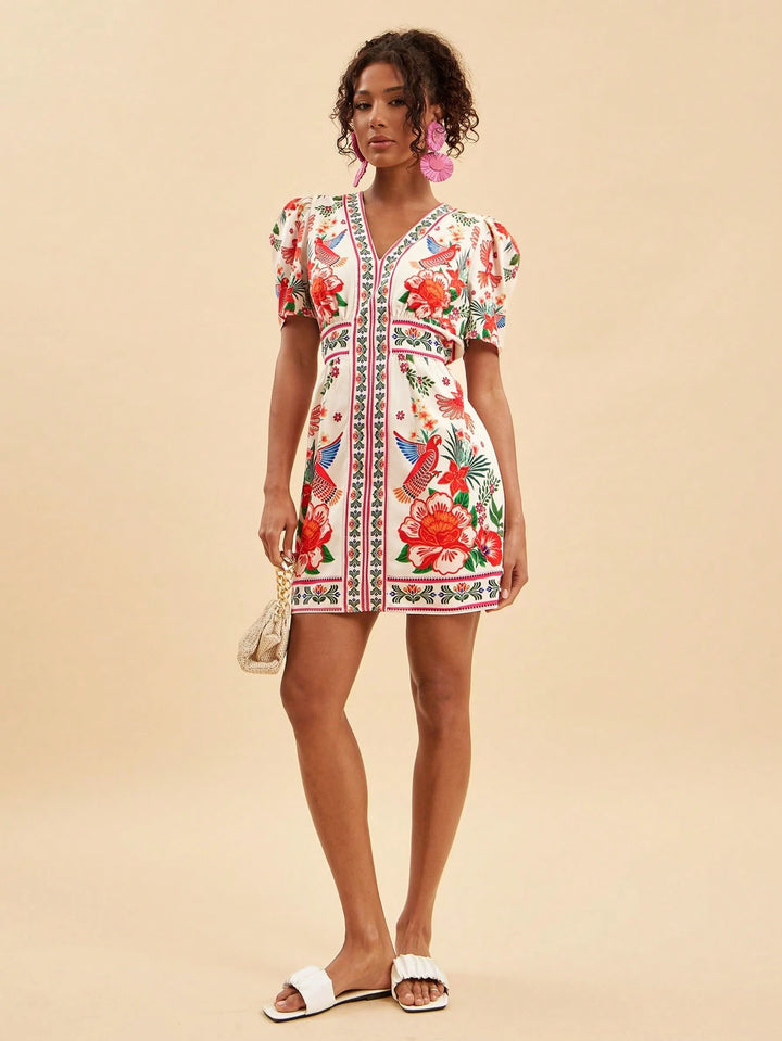 Rochie mini SHEIN, mix culori