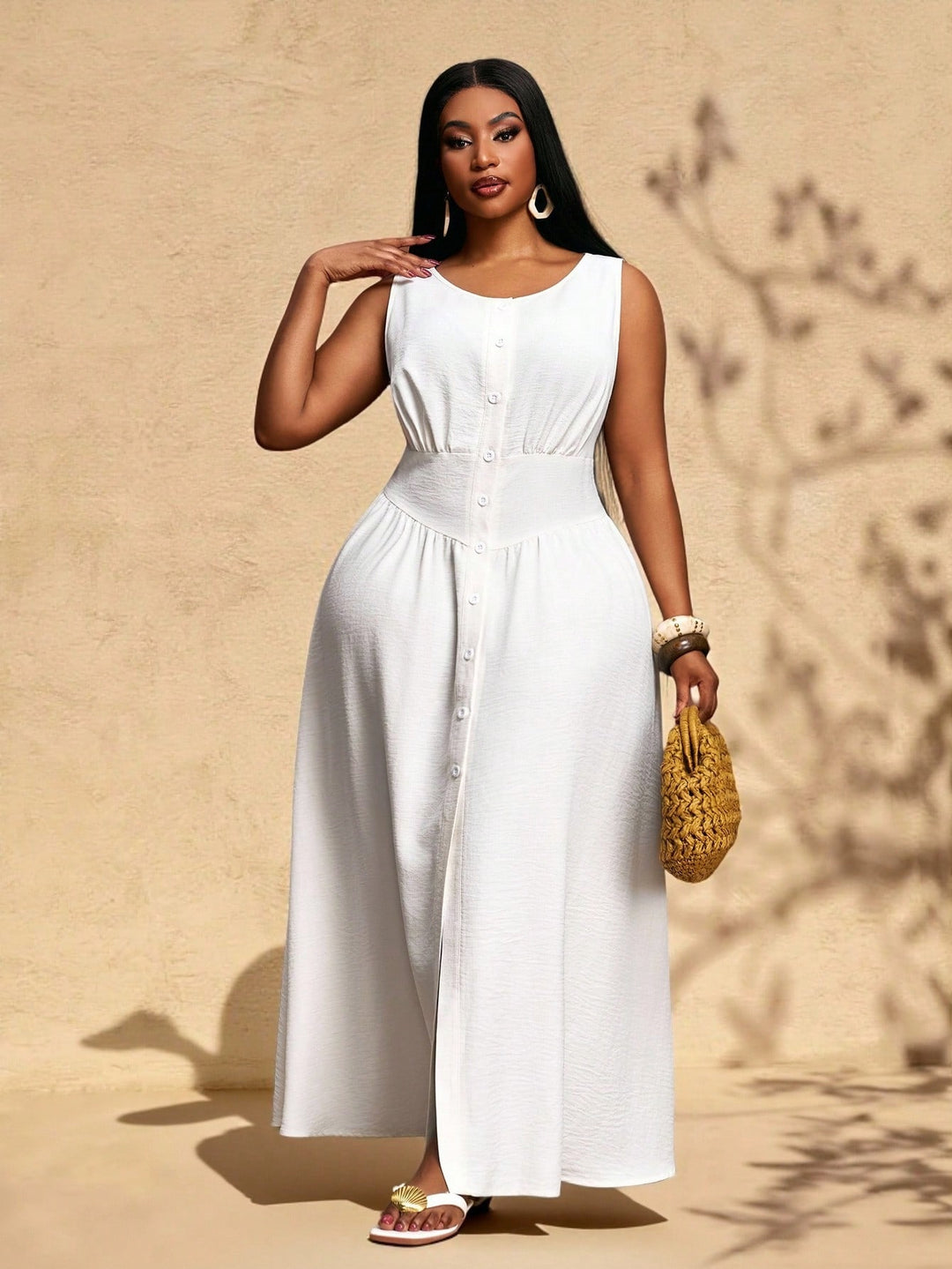 Rochie SHEIN, alb