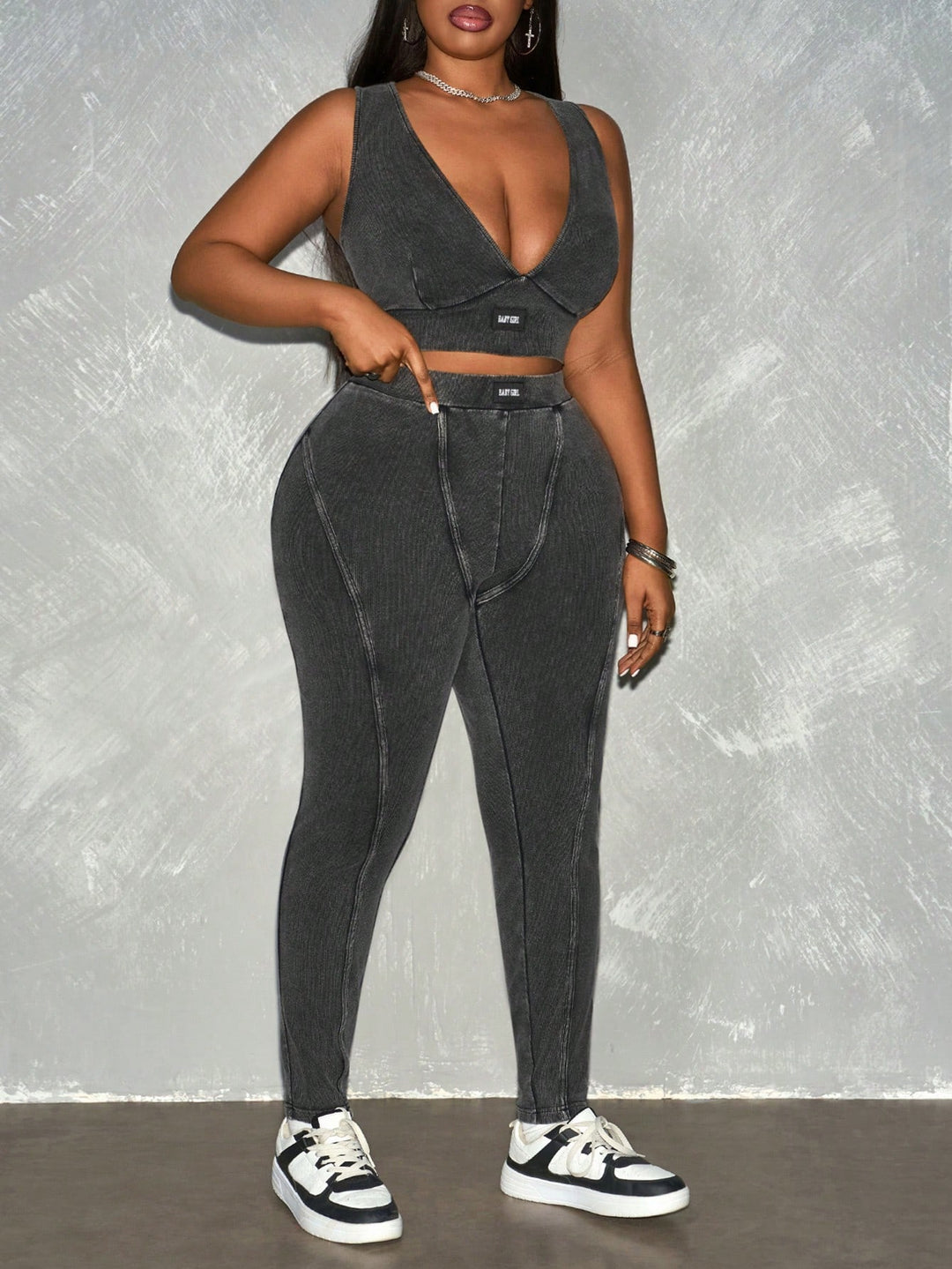 Compleu SHEIN, negru