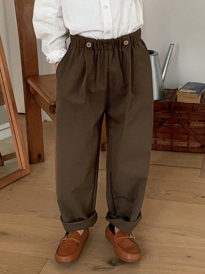 Pantaloni SHEIN, maro