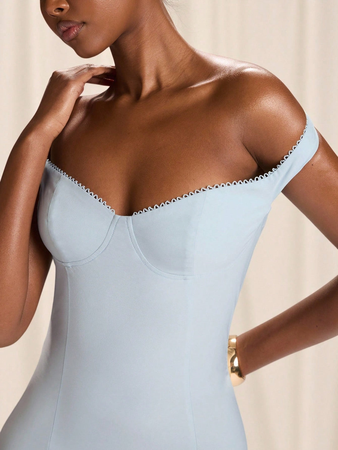 Rochie maxi SHEIN, albastru