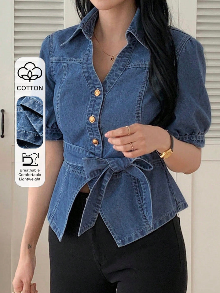 Top SHEIN, albastru