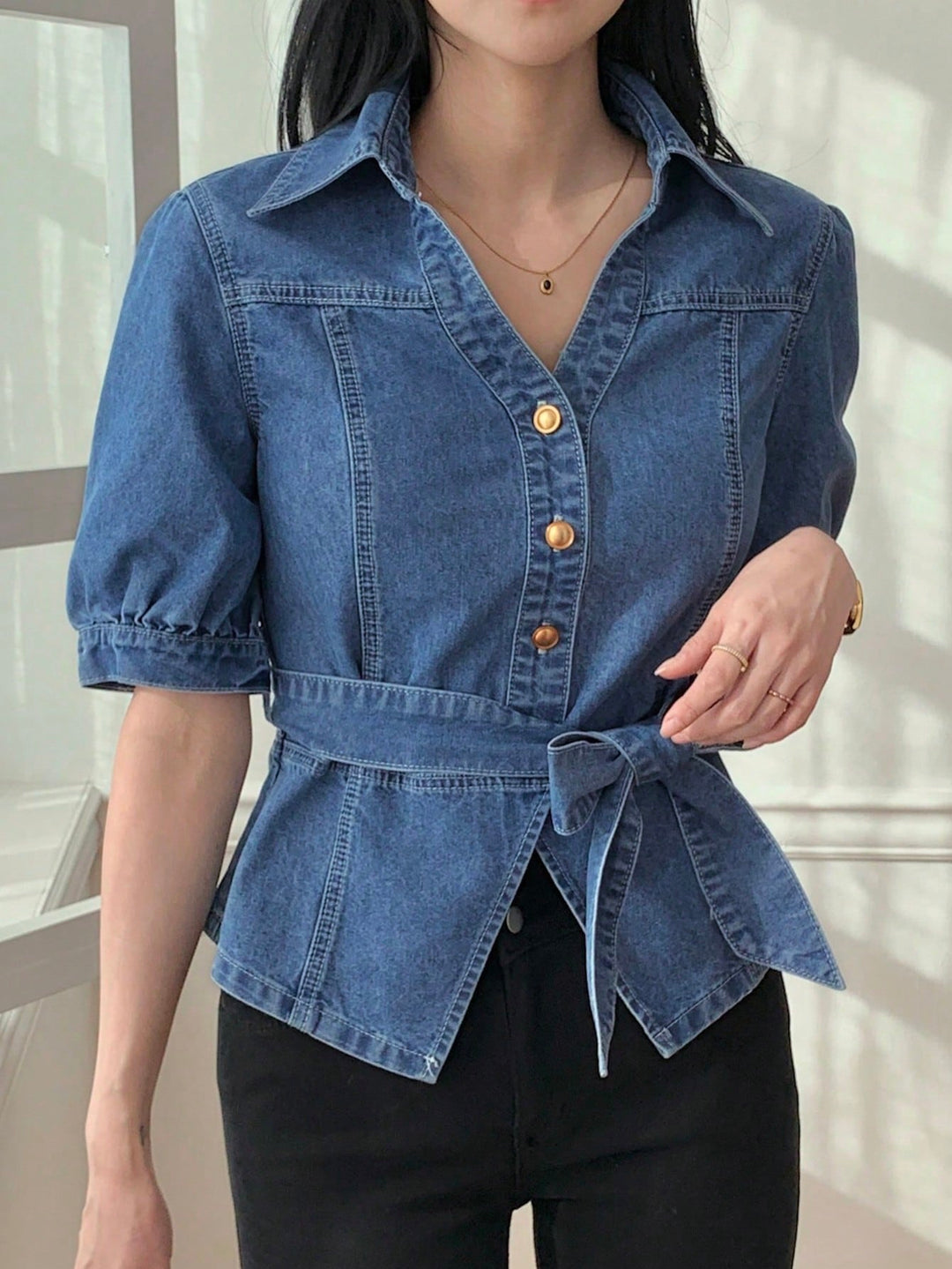 Top SHEIN, albastru