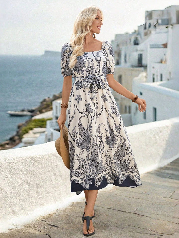 Rochie maxi SHEIN, albastru