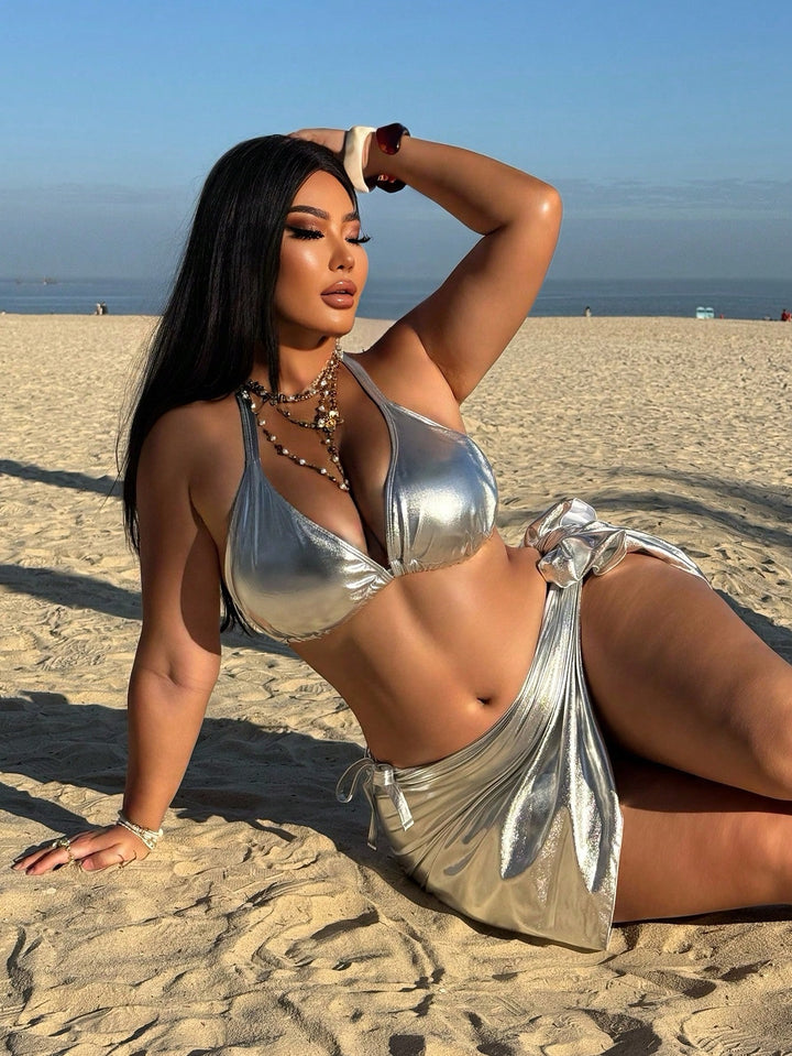 SHEIN mix színű bikini szett