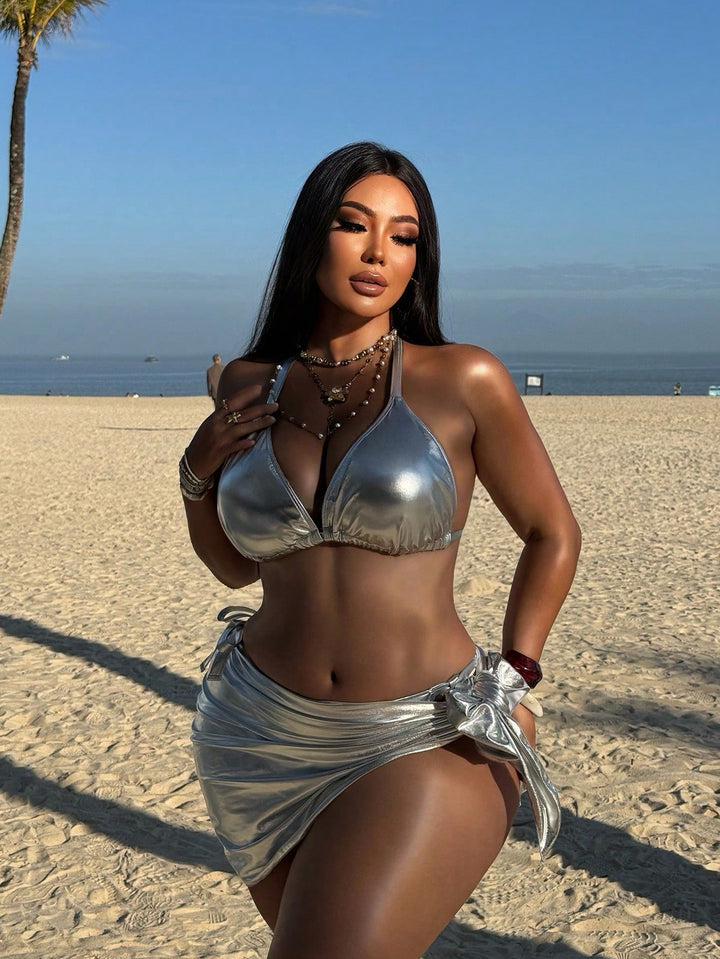 SHEIN mix színű bikini szett
