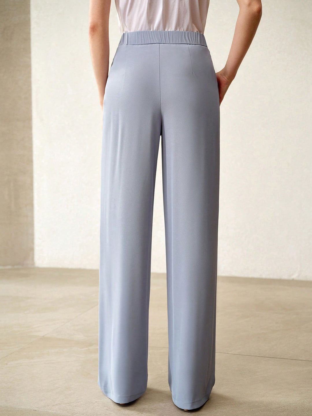 Pantalon SHEIN, albastru