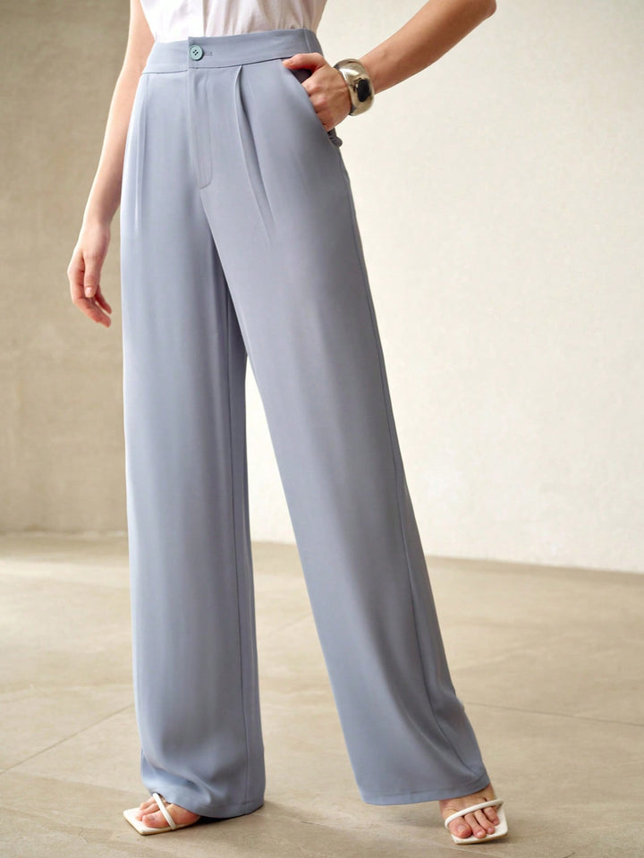 Pantalon SHEIN, albastru