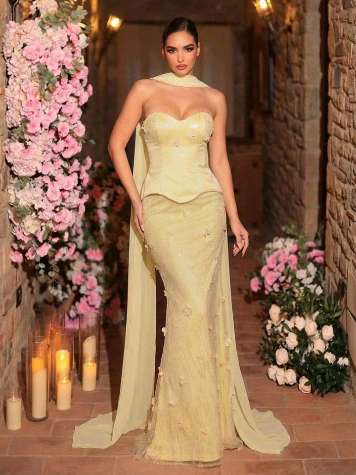 Rochie SHEIN, galben
