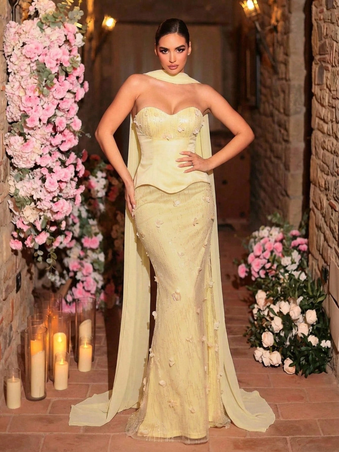 Rochie SHEIN, galben