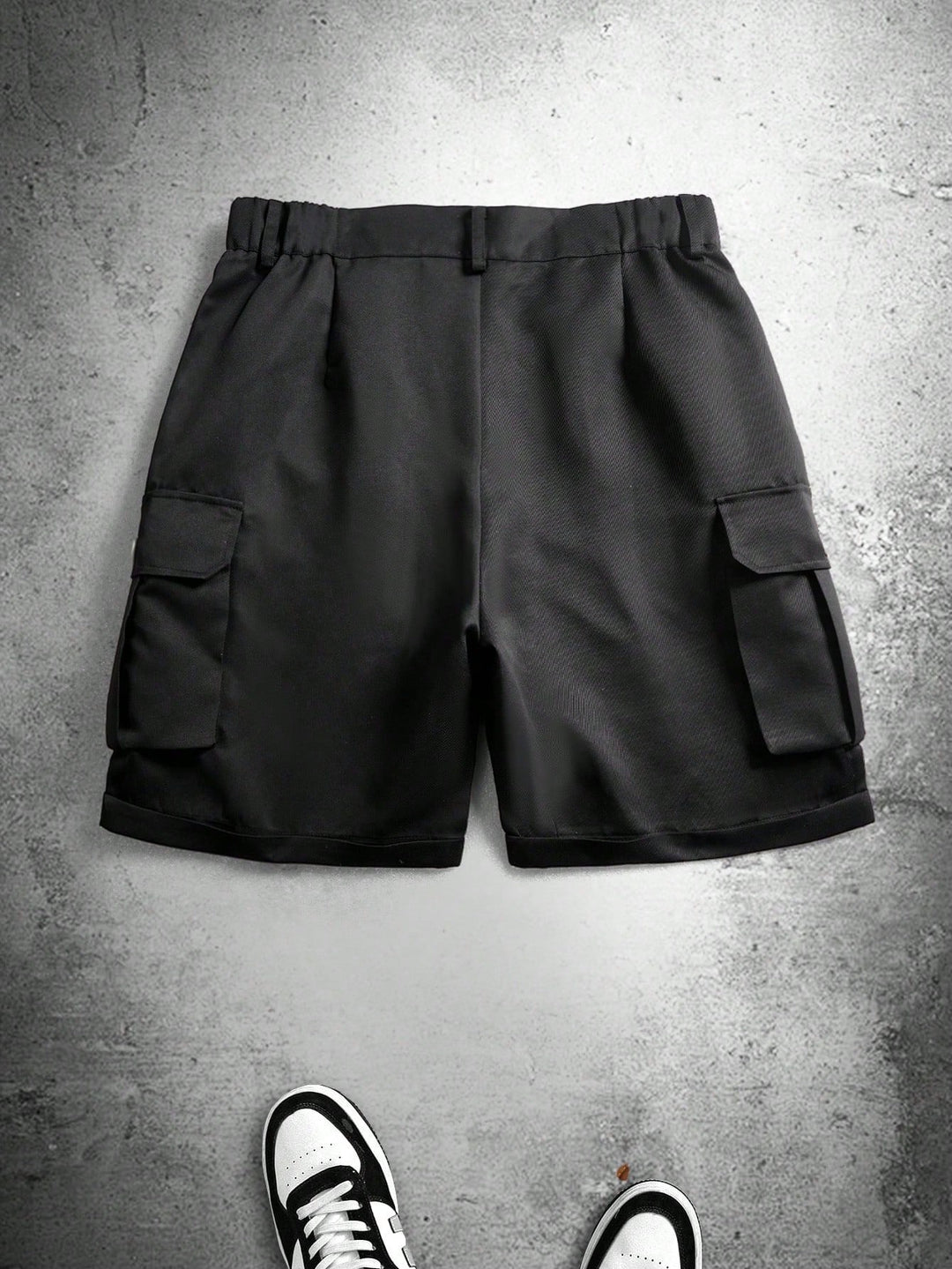 Pantaloni scurți SHEIN, negru