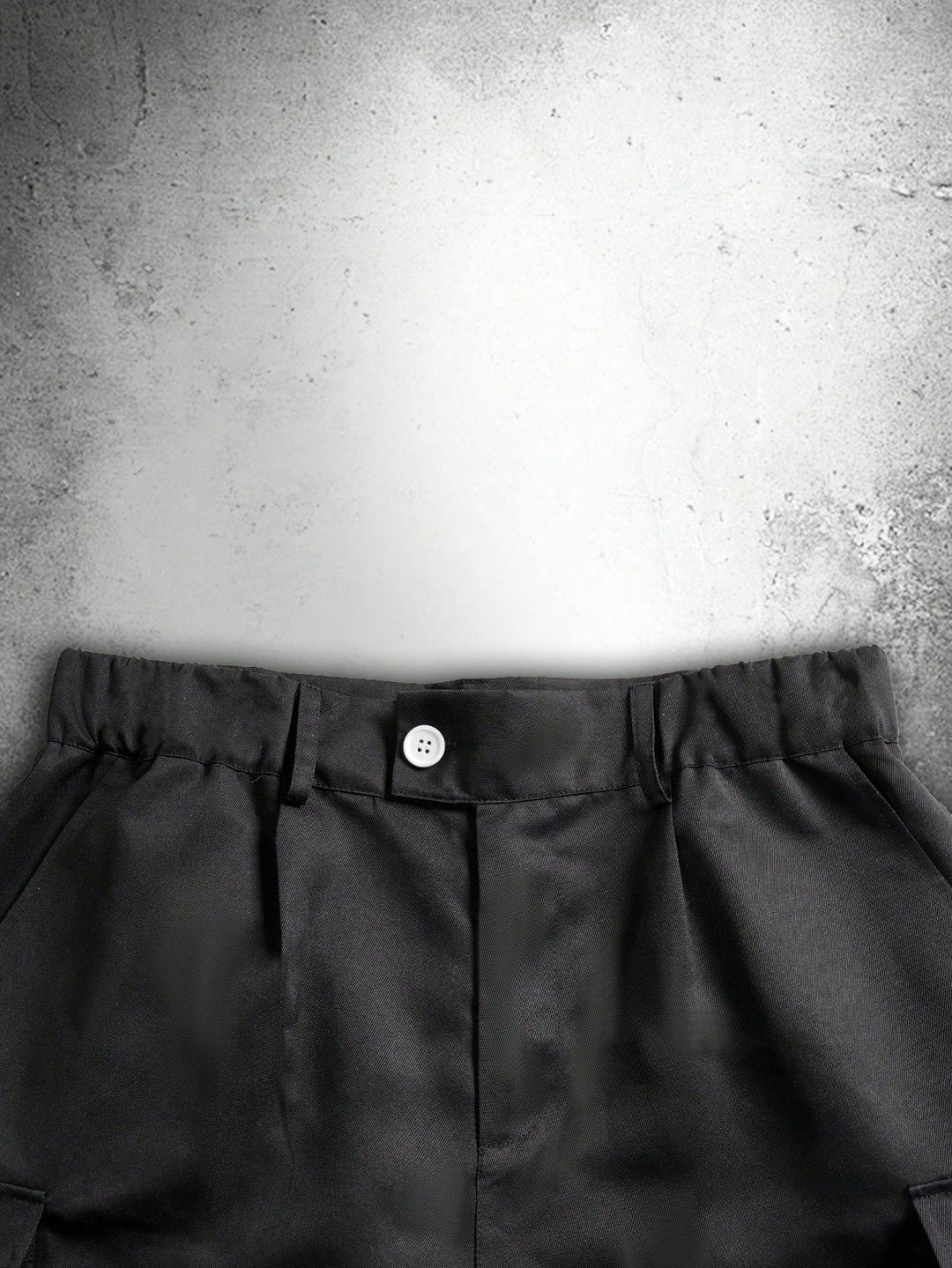 Pantaloni scurți SHEIN, negru