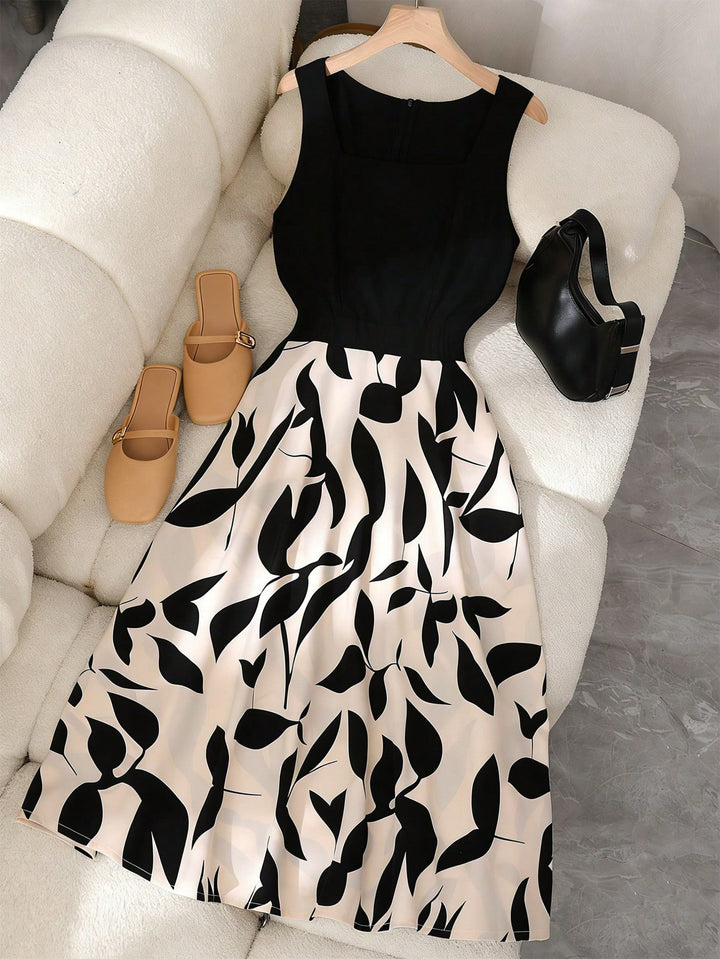 Rochie midi SHEIN, mix culori