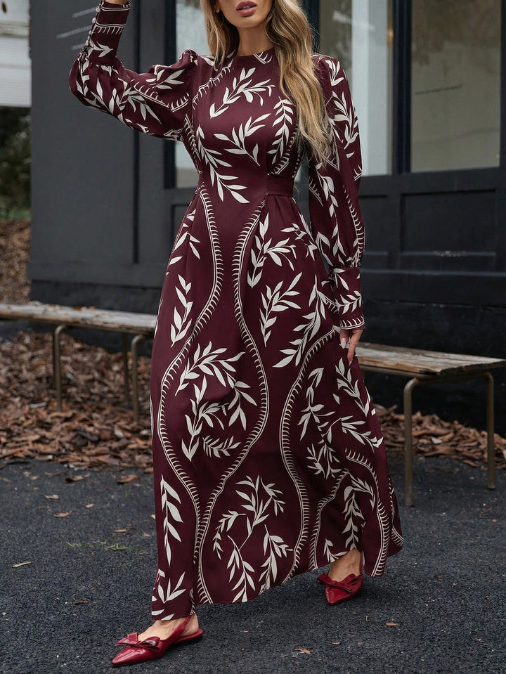Rochie maxi SHEIN, mix culori