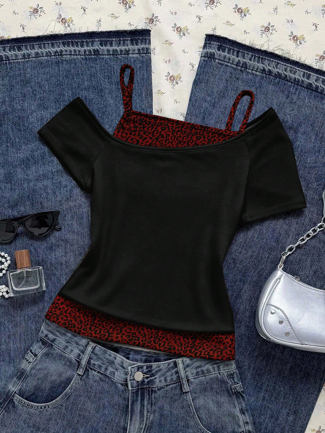 Tricou SHEIN, mix culori