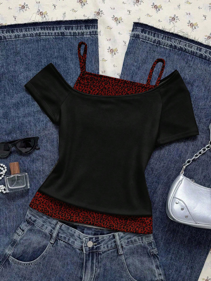 Tricou SHEIN, mix culori