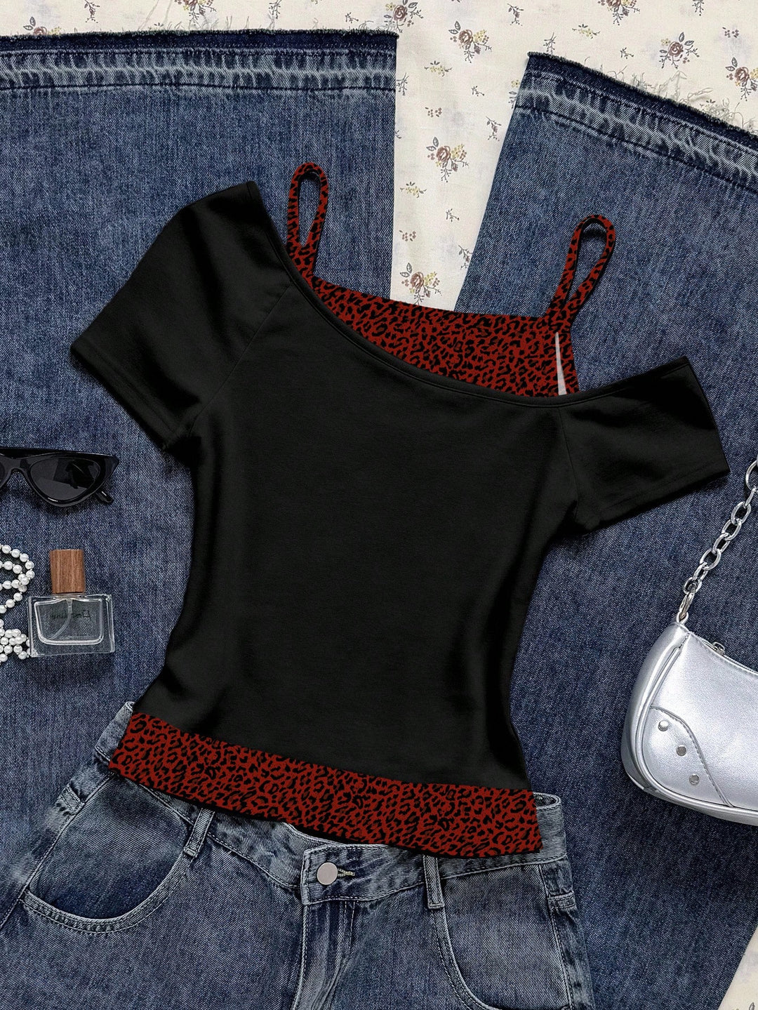 Tricou SHEIN, mix culori