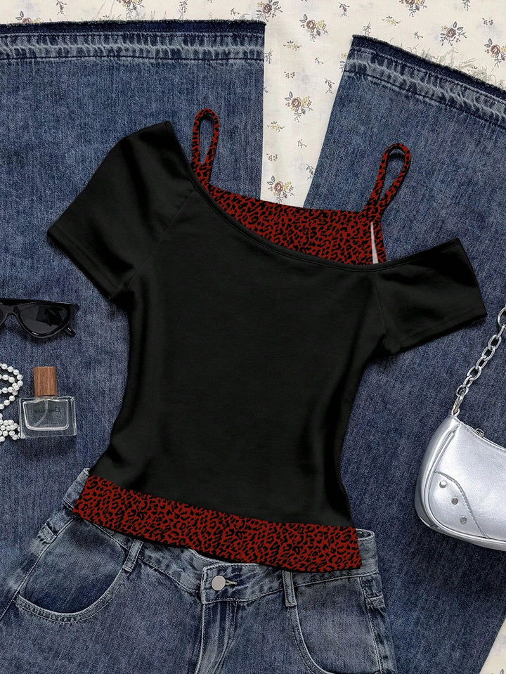 Tricou SHEIN, mix culori