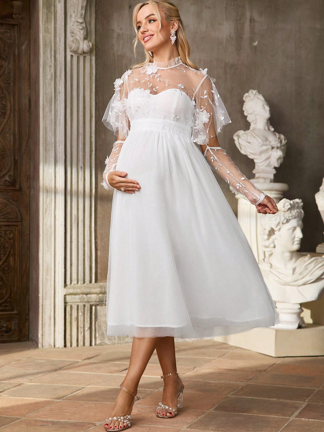 Rochie SHEIN, alb