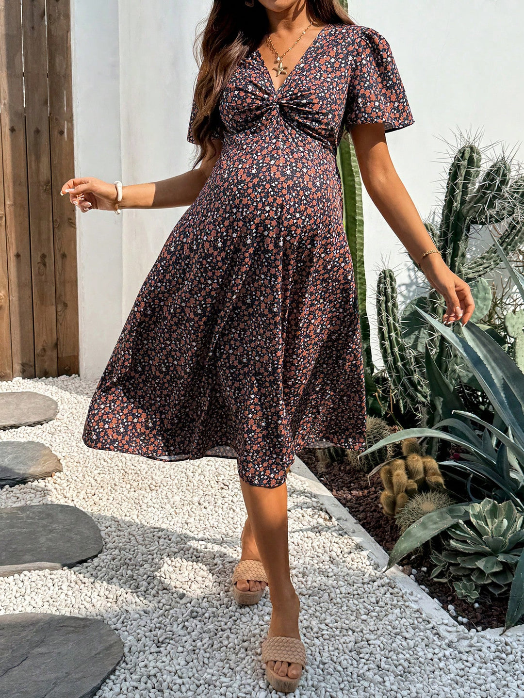 Rochie SHEIN, mix culori