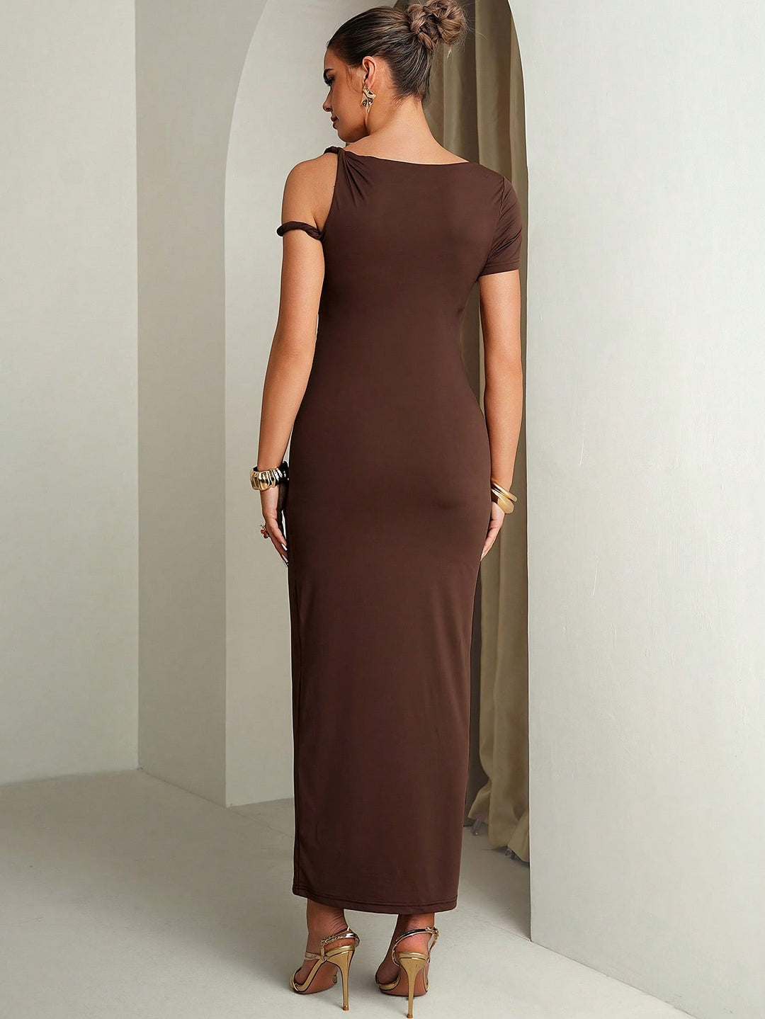 Rochie SHEIN, maro