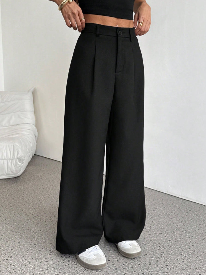 Pantaloni SHEIN, negru
