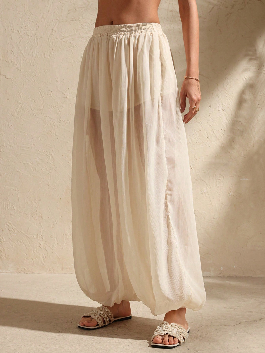 Pantaloni SHEIN, bej