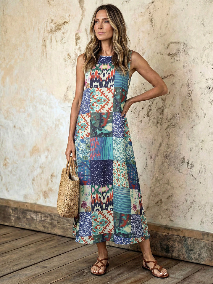 Rochie midi SHEIN, mix culori