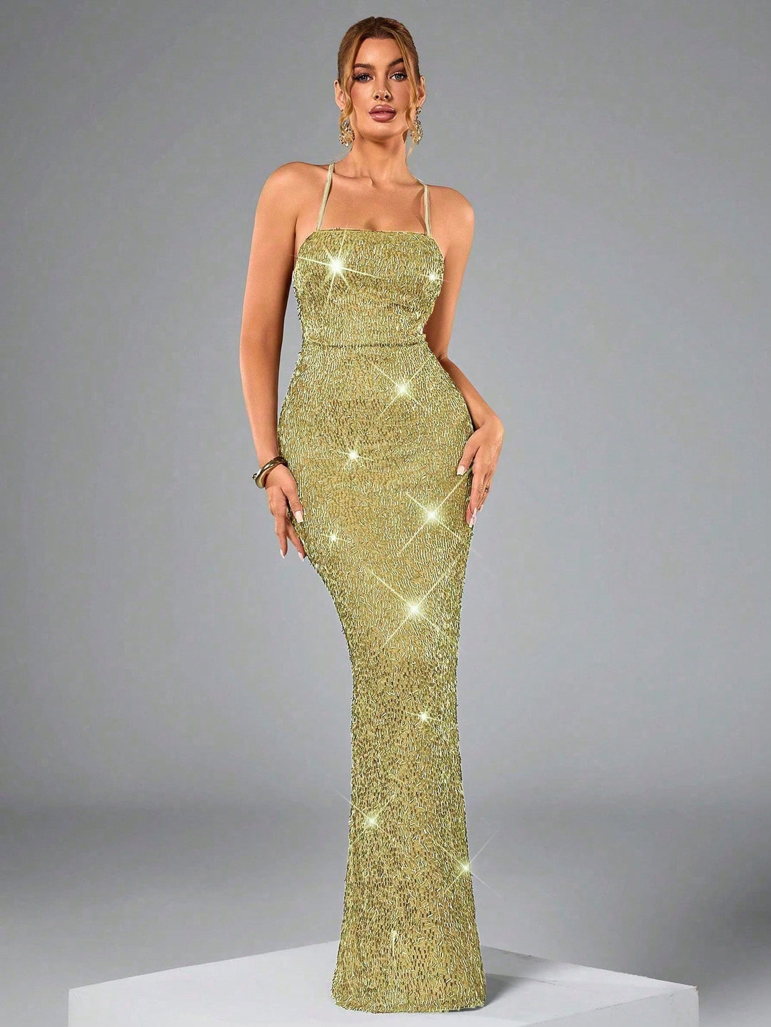 Rochie SHEIN, auriu