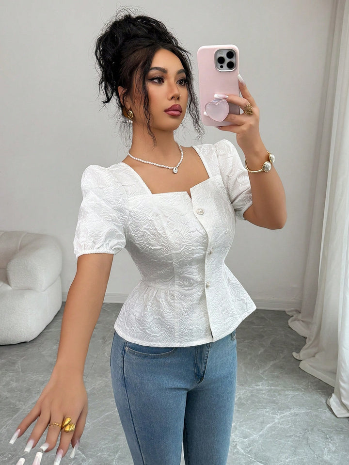SHEIN blúz, kék
