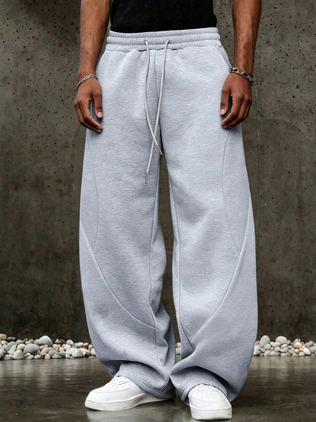 Pantaloni SHEIN, gri
