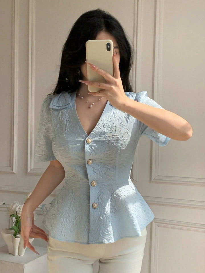 Top SHEIN, albastru