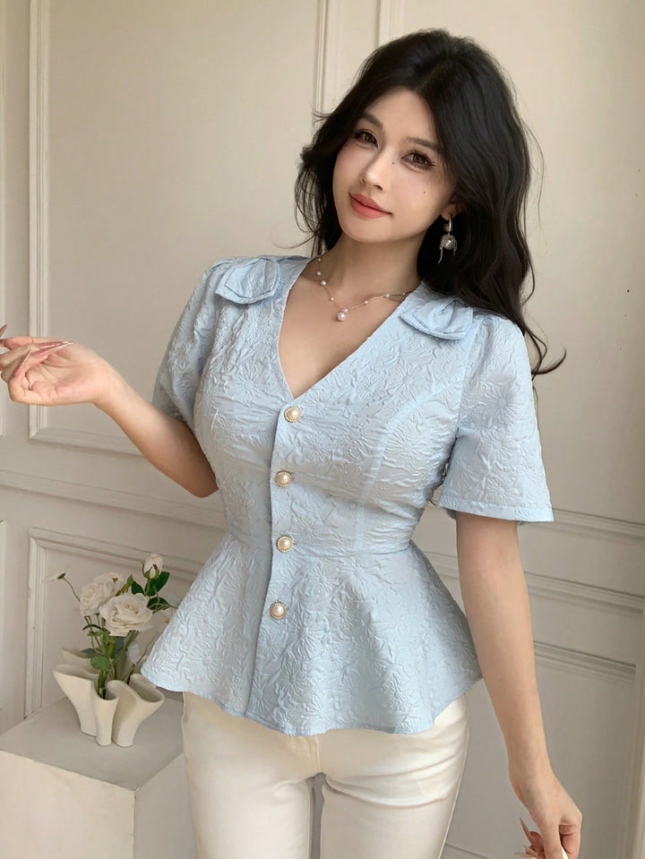 Top SHEIN, albastru