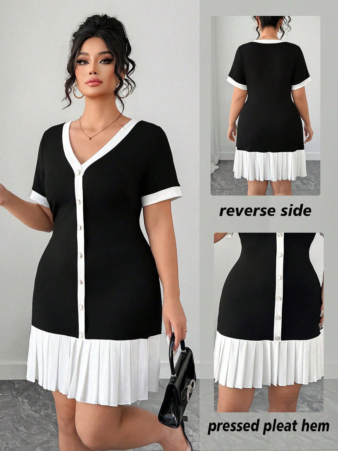 SHEIN ruha, fekete