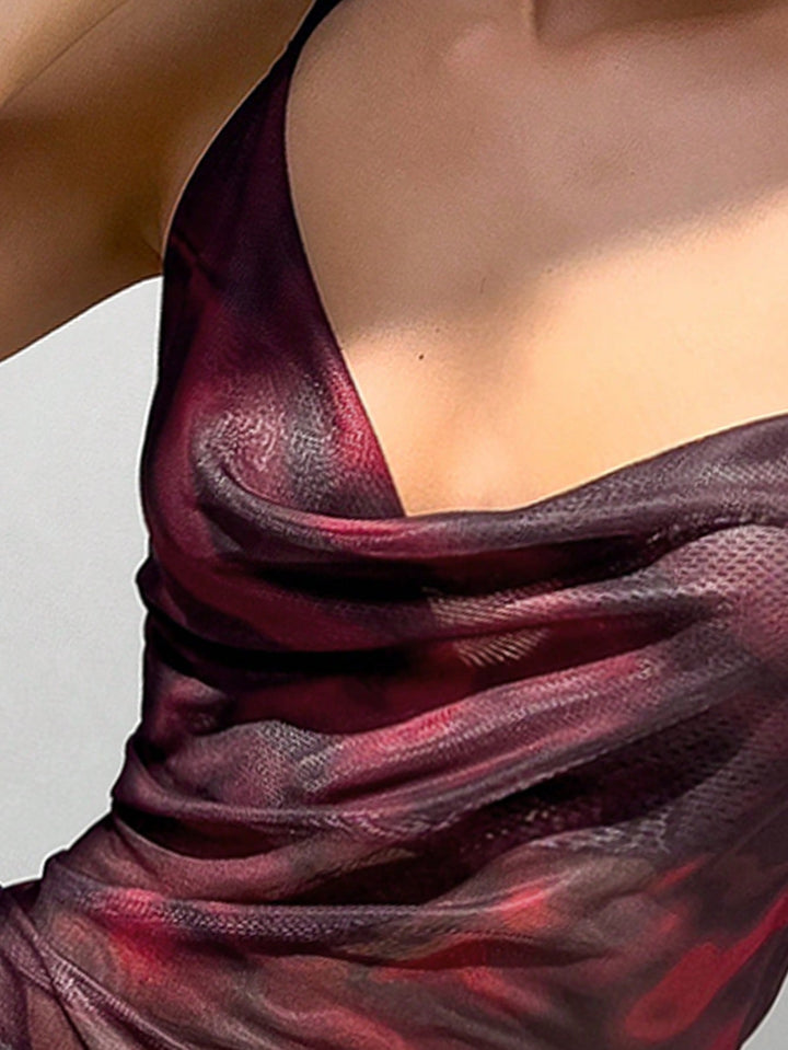 Rochie maxi SHEIN, mix culori