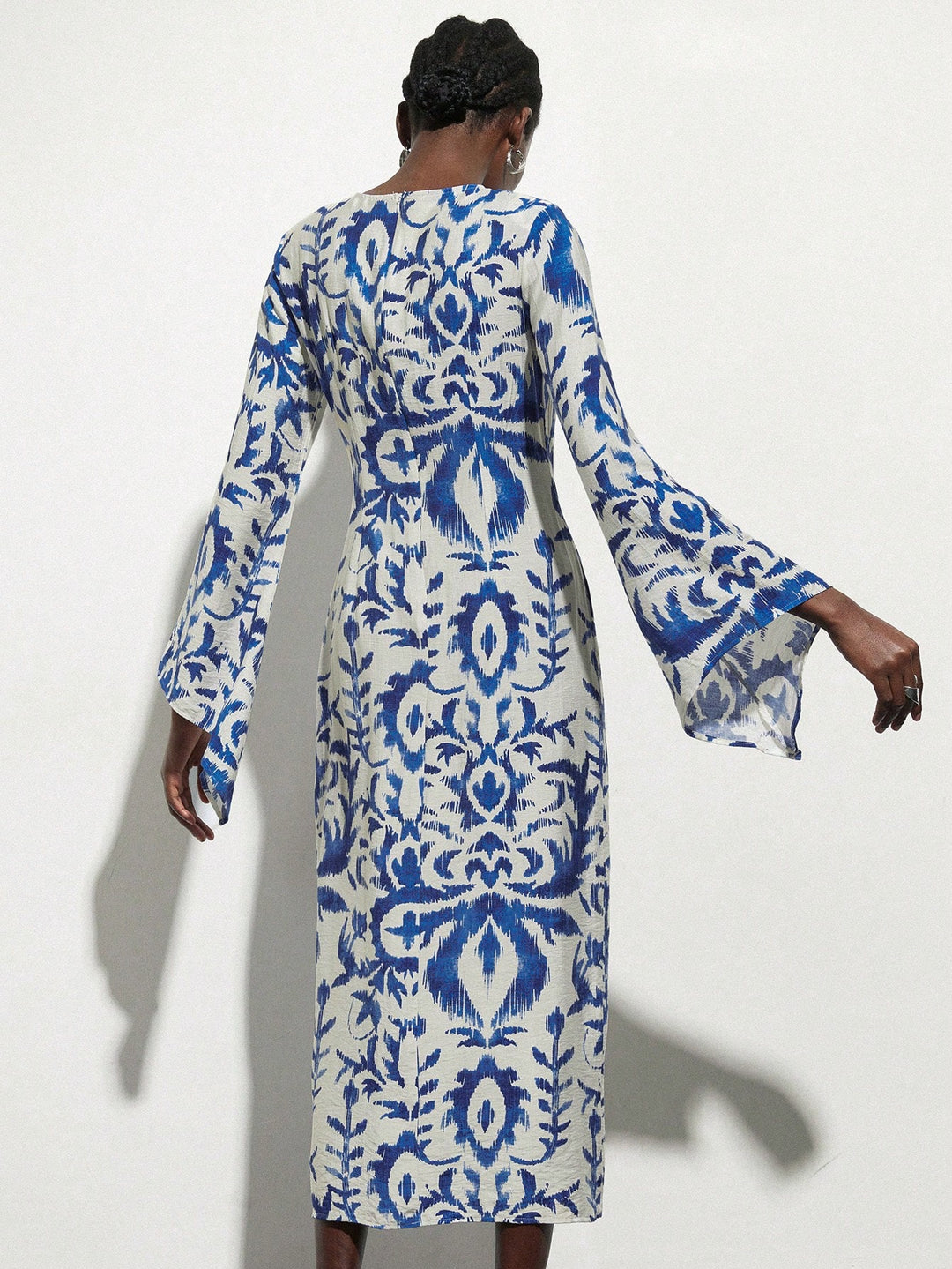 Rochie maxi SHEIN, albastru