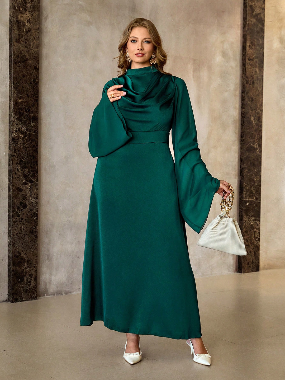 Rochie SHEIN, verde