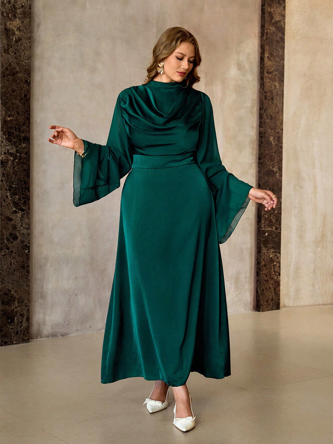 Rochie SHEIN, verde