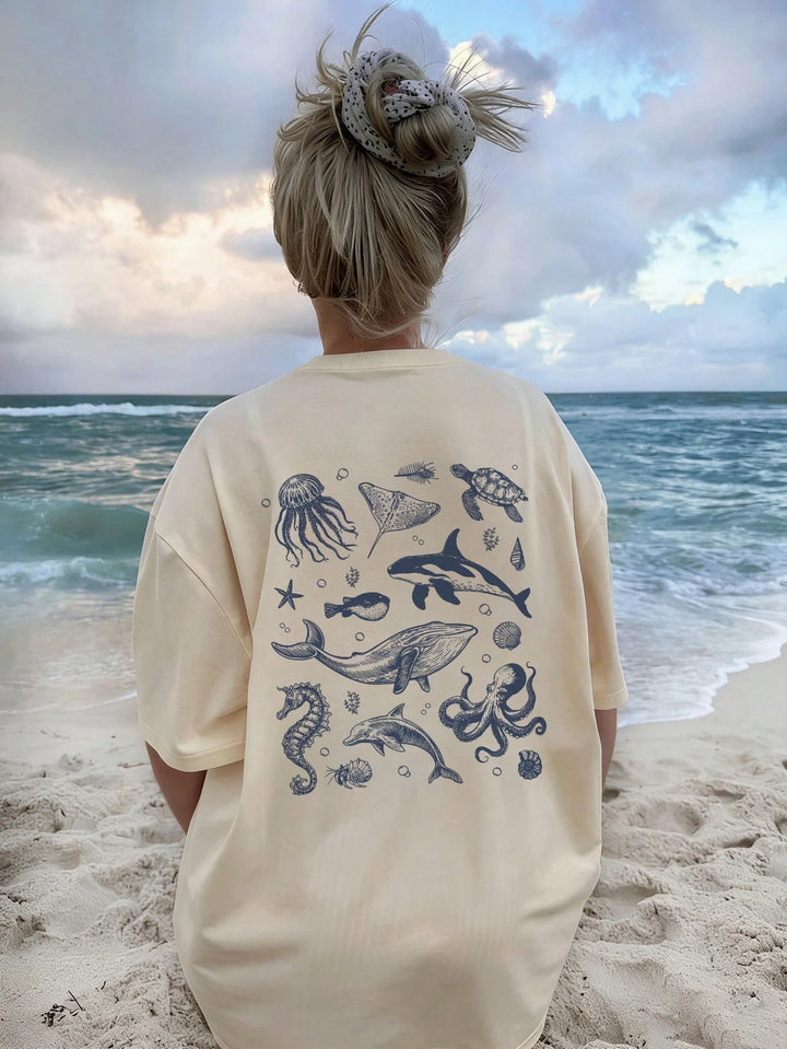 Tricou SHEIN, bej