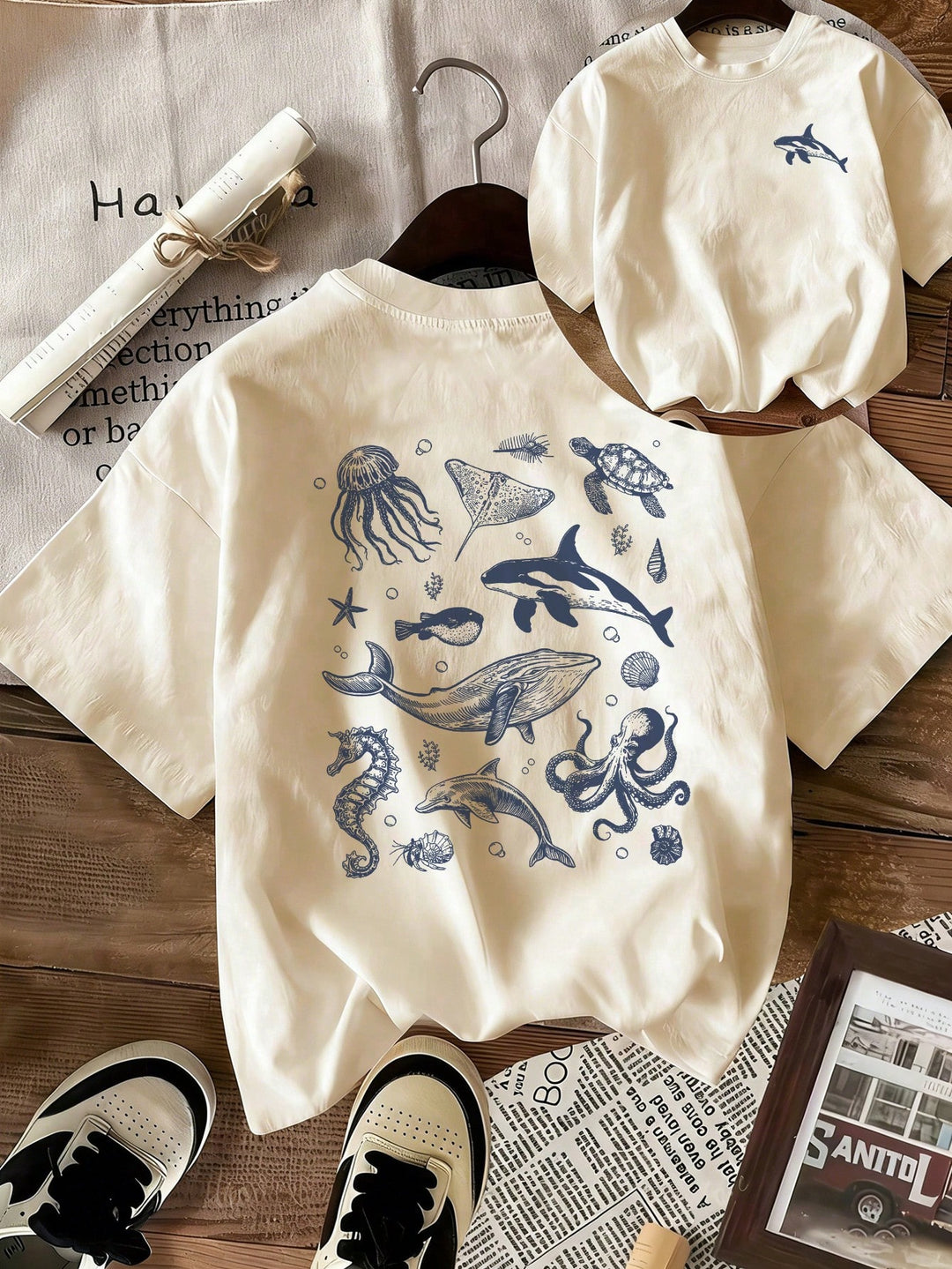 Tricou SHEIN, bej