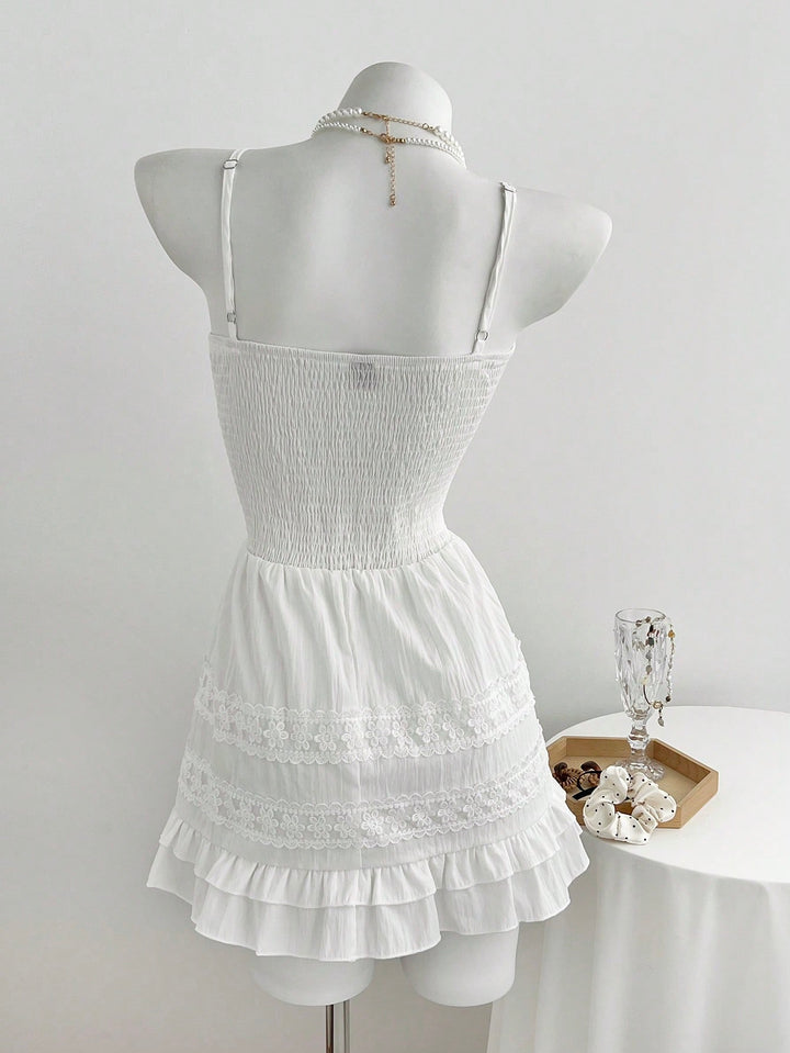 Rochie scurtă SHEIN, alb