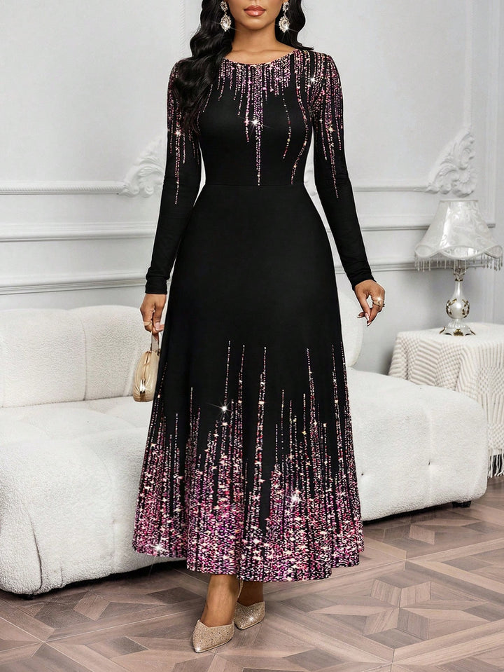 Rochie maxi SHEIN, mov