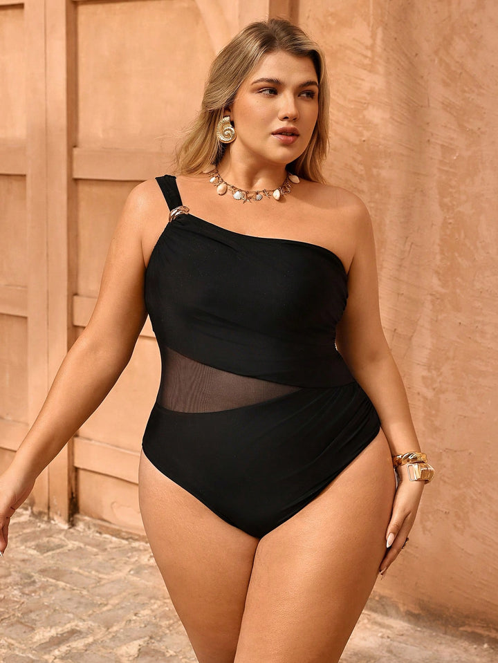 Costum de baie SHEIN, negru