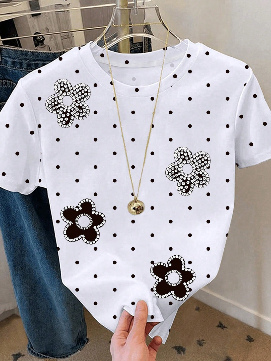 Tricou SHEIN, mix culori