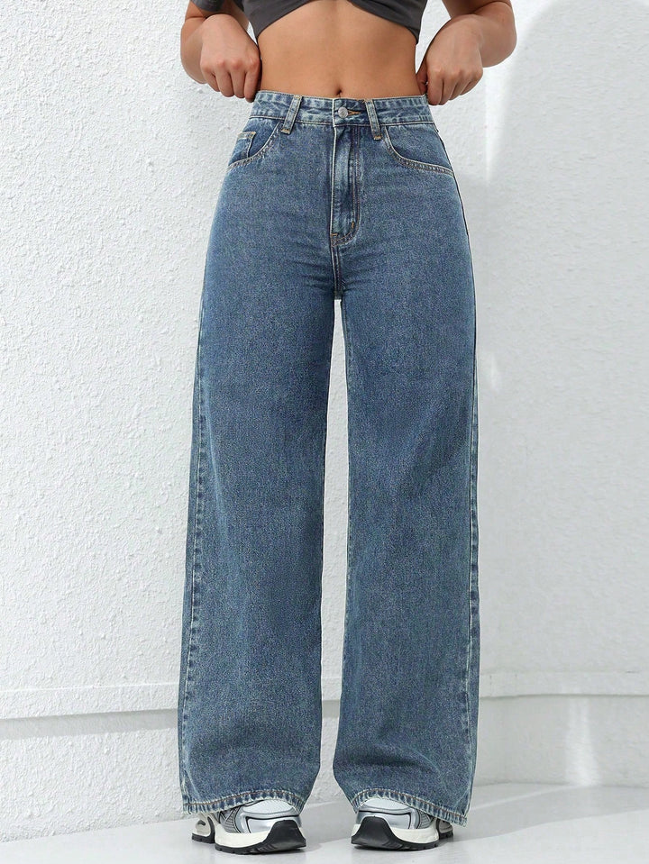 Jeans SHEIN, albastru